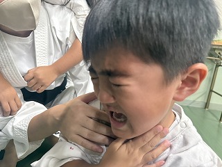 泣いちゃったみなとくん